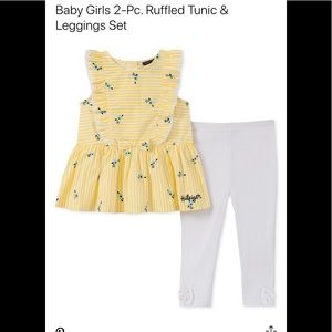 Ruffled Tunic and legging set